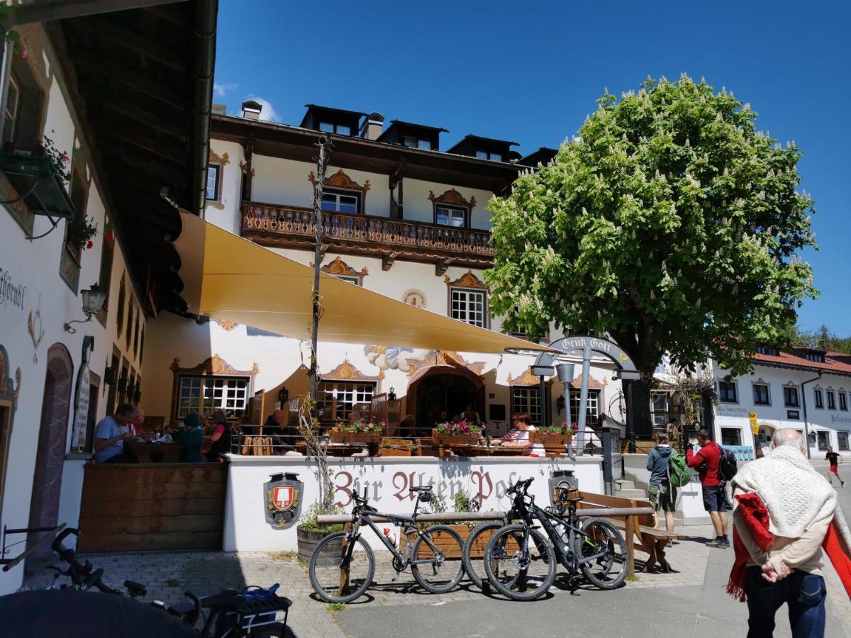 Gasthof & Hotel Zur Post Wallgau Exteriör bild