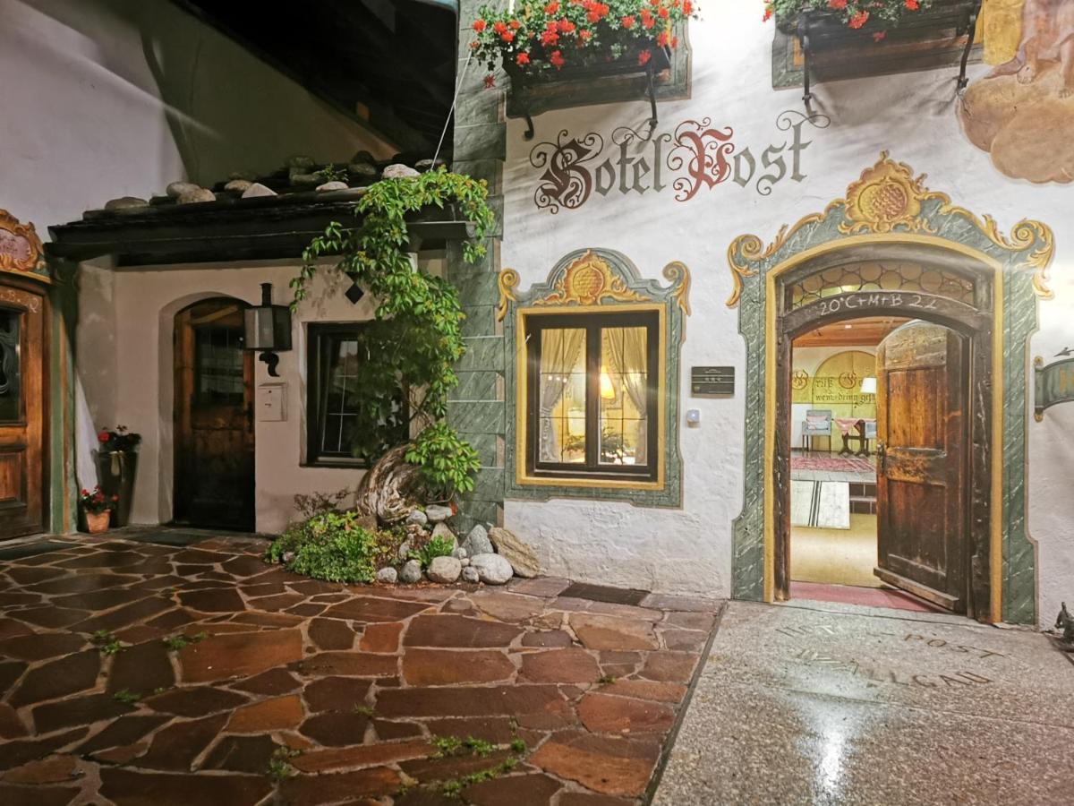 Gasthof & Hotel Zur Post Wallgau Exteriör bild