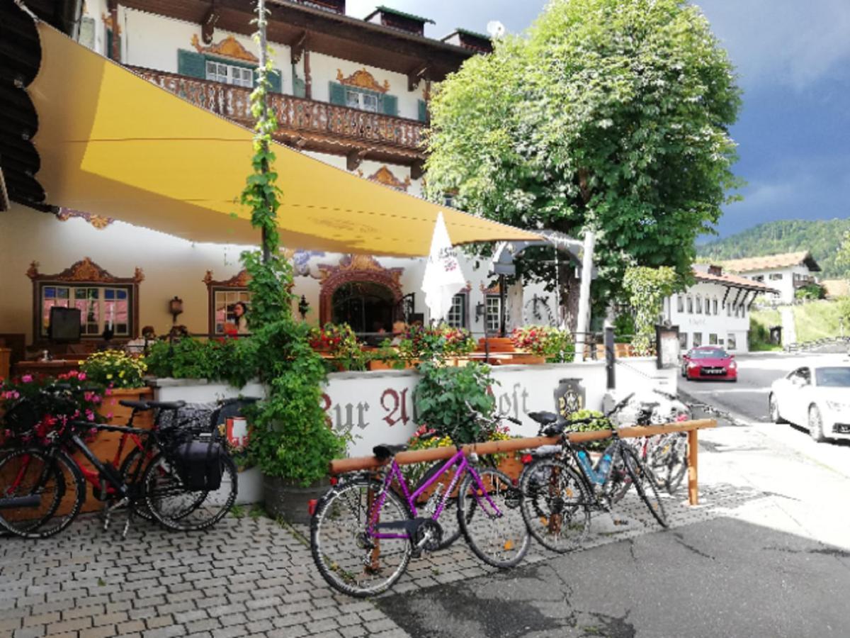 Gasthof & Hotel Zur Post Wallgau Exteriör bild