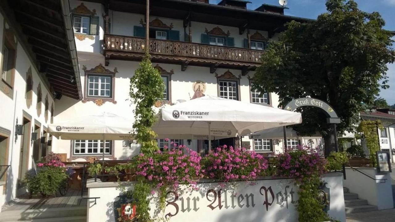 Gasthof & Hotel Zur Post Wallgau Exteriör bild