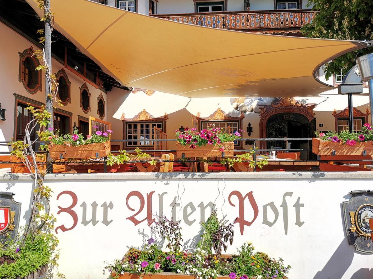 Gasthof & Hotel Zur Post Wallgau Exteriör bild